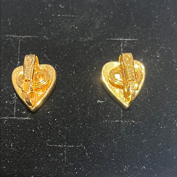 Hard to find! D’Orlan Colorful Heart Stud Earrings - Picture 2 of 3